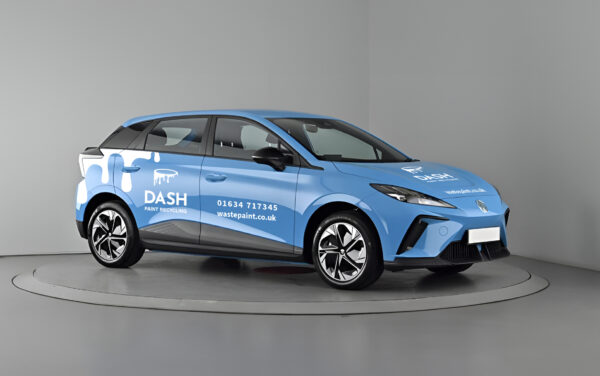 DASH Paint Recycling Electric Car